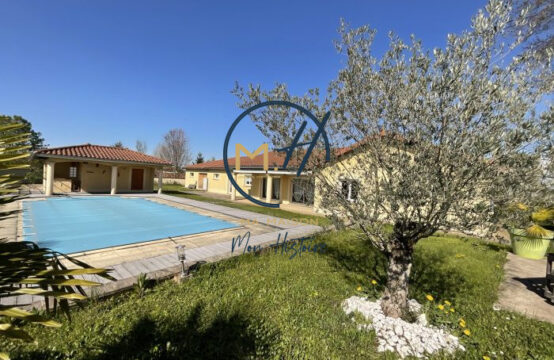 Maison Plain Pied 200 m2, 10 mn de Châtillon S/Chalaronne